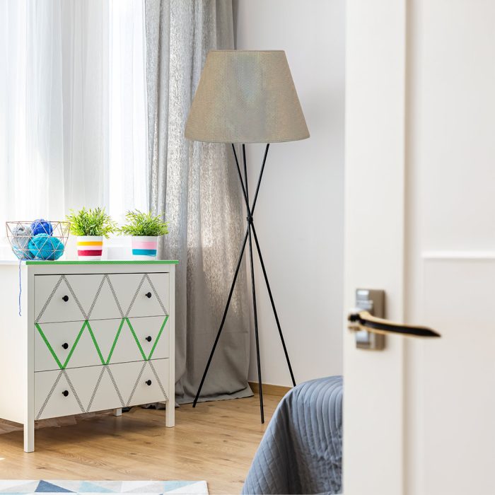 Lamp Shade SH2 100x250x170 Hessian - Image 3