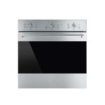SMEG 60cm Classica Thermo-Ventilated Oven SF6385XSA