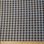 Printed Knits 150cm Orange And Black Check