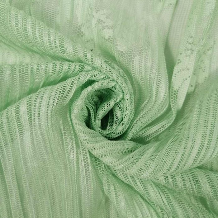 Border Pleated Lace 5070 Green - Image 3