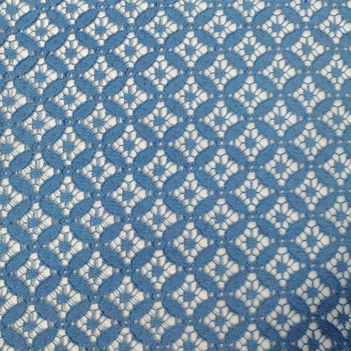 Cotton Nylon Lace Indigo Diamond 15287/006 - Image 2