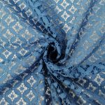 Cotton Nylon Lace Indigo Diamond 15287/006 - Image 3
