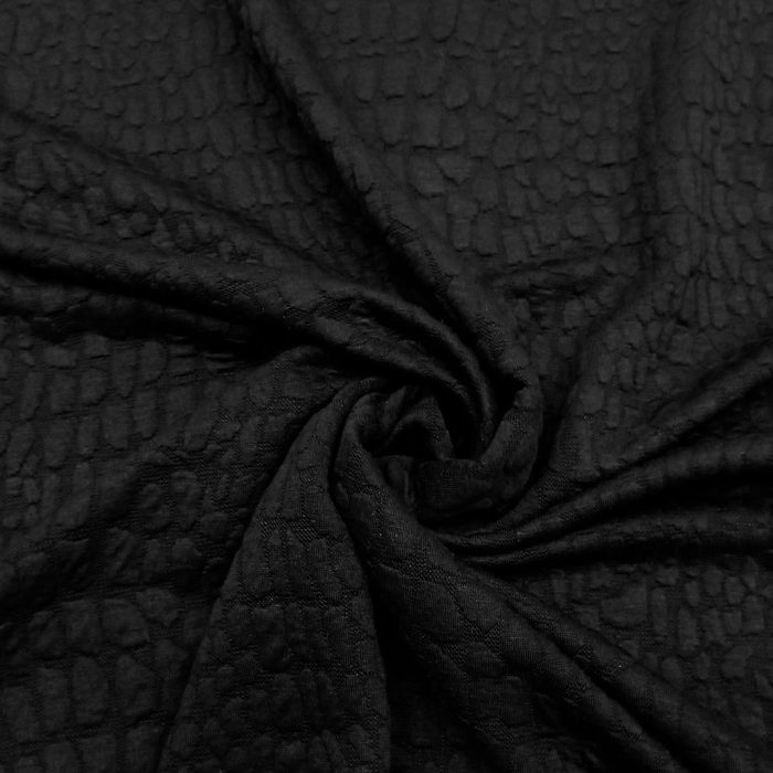 Knitted Jacquard Bubble Black 15306/069 - Image 3