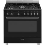 SMEG Gas Stove 90×60 cm Classica Aesthetic - SSA91GGBL2