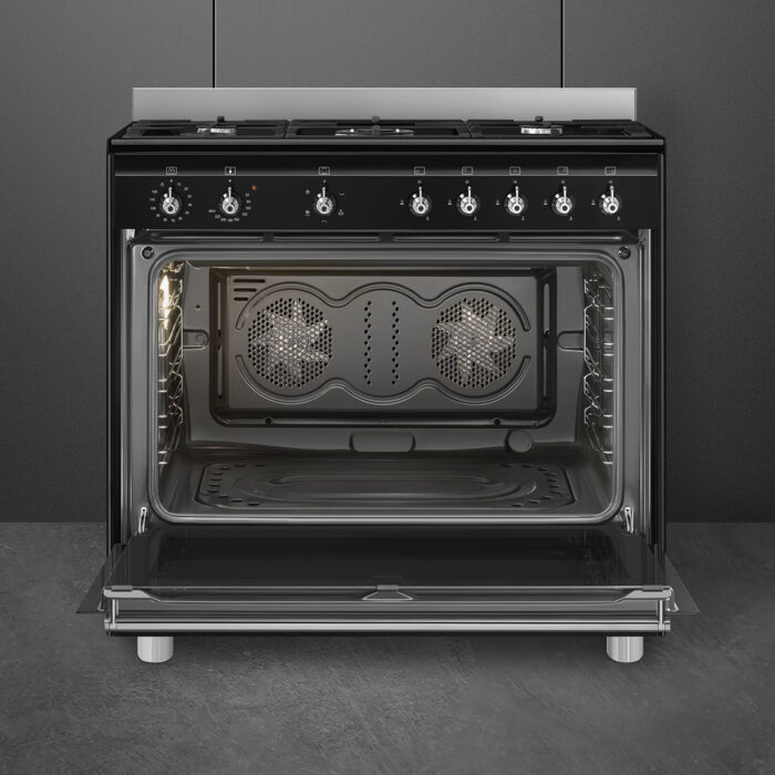 SMEG Gas Stove 90×60 cm Classica Aesthetic - SSA91GGBL2 - Image 3