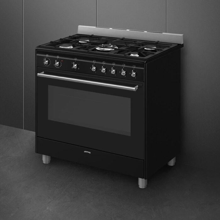 SMEG Gas Stove 90×60 cm Classica Aesthetic - SSA91GGBL2 - Image 2