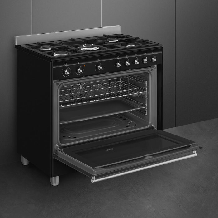 SMEG Gas Stove 90×60 cm Classica Aesthetic - SSA91GGBL2 - Image 5