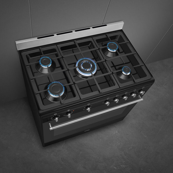 SMEG Gas Stove 90×60 cm Classica Aesthetic - SSA91GGBL2 - Image 6