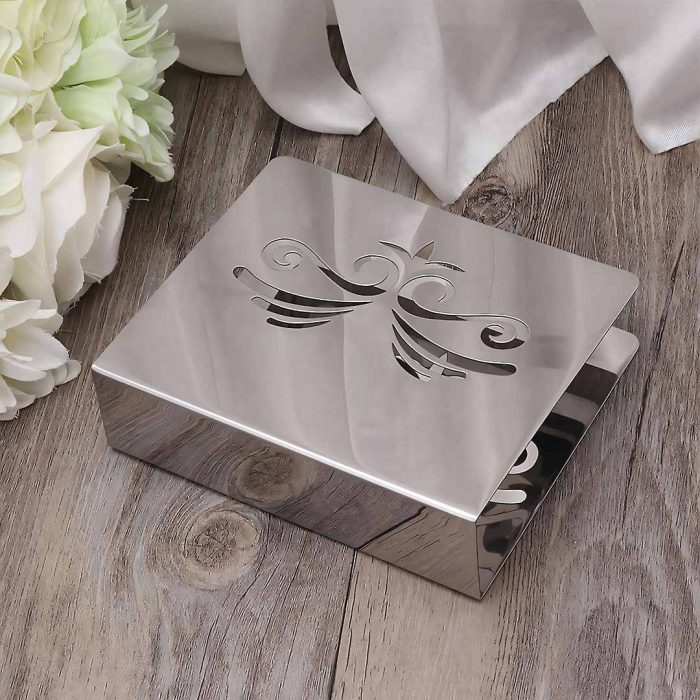 Premium Stainless Steel Serviette Holder MTR-1404 - Image 3