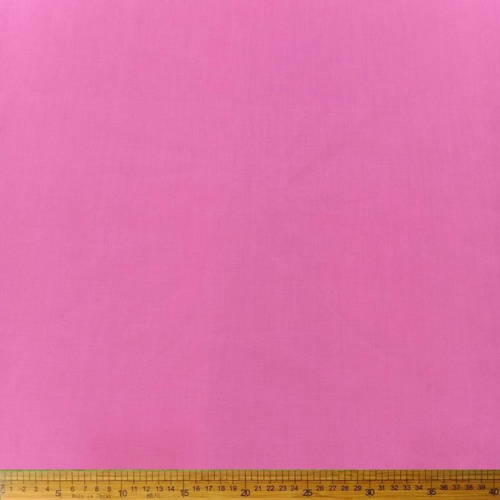 Poly Cotton Dark Pink 115cm fabric sold by Metro Lifestyle – soft, durable, and versatile fabric for sewing and home décor projects.
