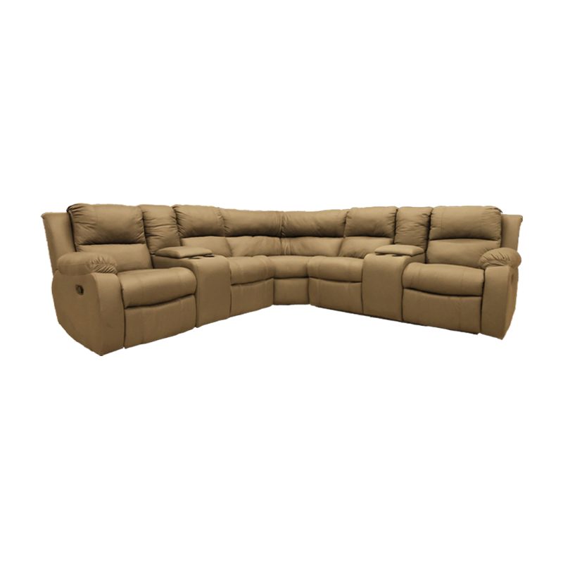 "Brenda Recliner with a sleek design, plush cushioning, and smooth reclining function for ultimate comfort."
