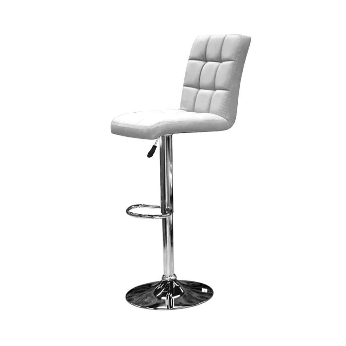 Bar Stool White 713 - Image 2