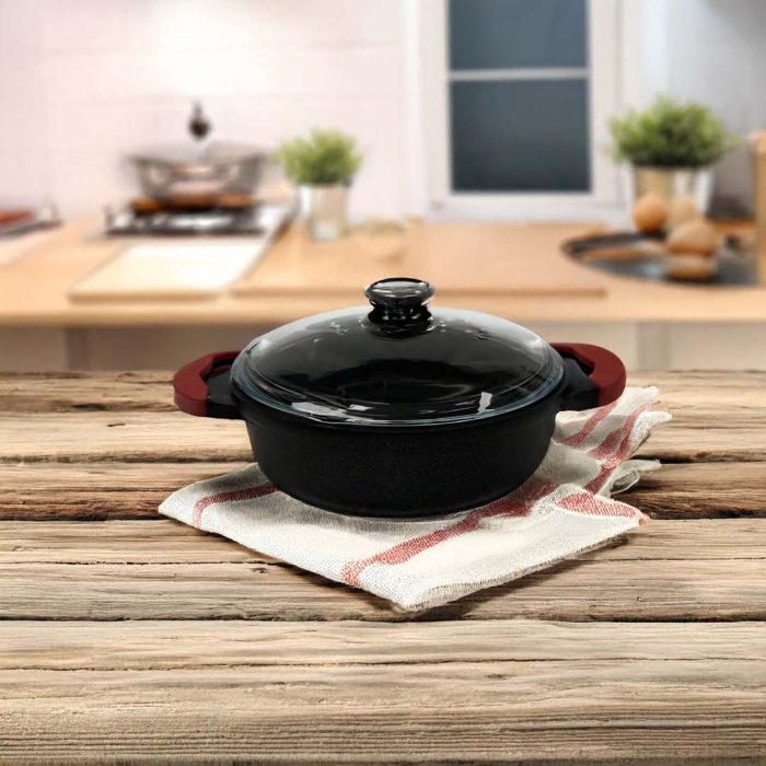 CEM Premium Cast Aluminum Pot 24CM - Image 3