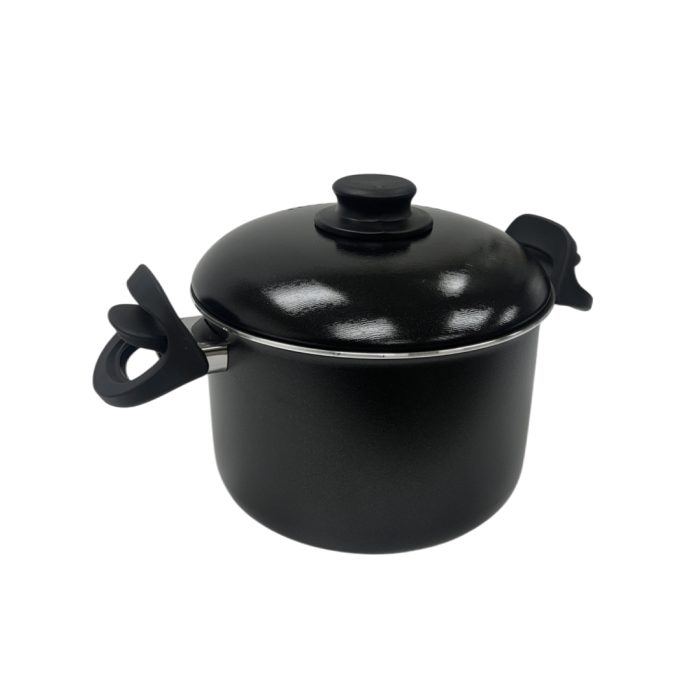 Black CEM Pasta Pot 20CM - Image 2