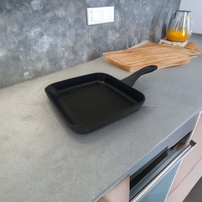 CEM Cast Aluminium Grill 26X26CM - Image 3