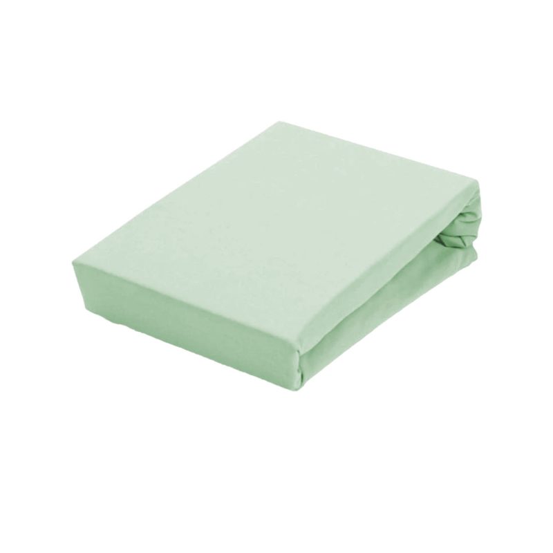Three Quarter Fitted Sheet T400 Duck Egg