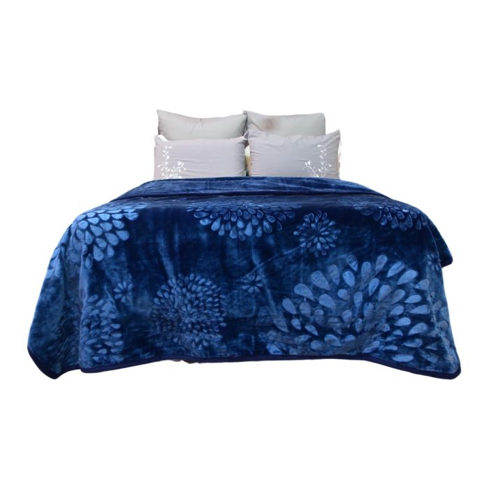 Plain Embossed Queen Blanket - Wedding Collection - Image 3