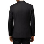 Polo Mens Custom Fit Suit - Black - Image 2