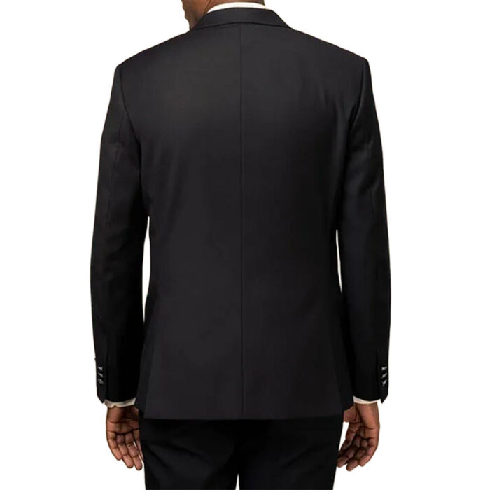 Polo Mens Custom Fit Suit - Black - Image 2