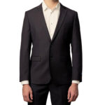 Polo Mens Custom Fit Suit - Chocolate