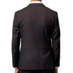 Polo Mens Custom Fit Suit - Chocolate - Image 3