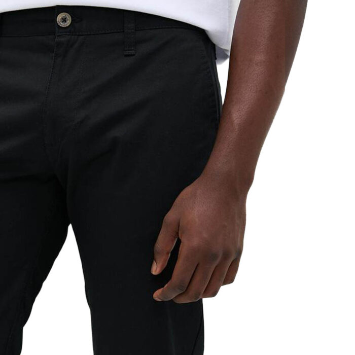 Polo Mens Milan Straight Leg Chino - Black - Image 4