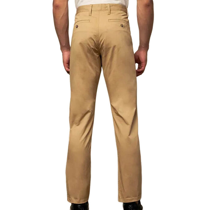 Polo Mens Milan Straight Leg Chino - Khakhi - Image 2