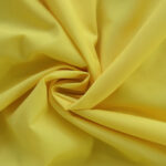 Poly Cotton Plain 115cm Gold - Image 3