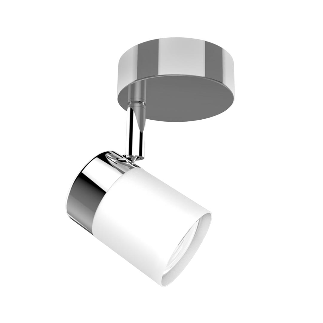 LT15090 SPOT LIGHT S170/1 CHR/WH