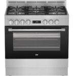 BEKO 90CM GAS COOKER BFC916GMX