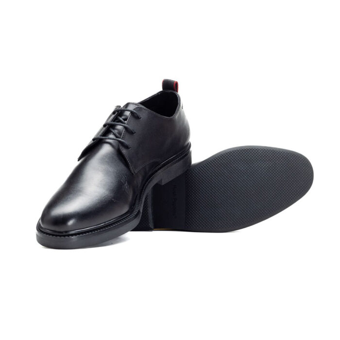 Hush Puppie Jace Black Cow Crust CP Leather - Image 3