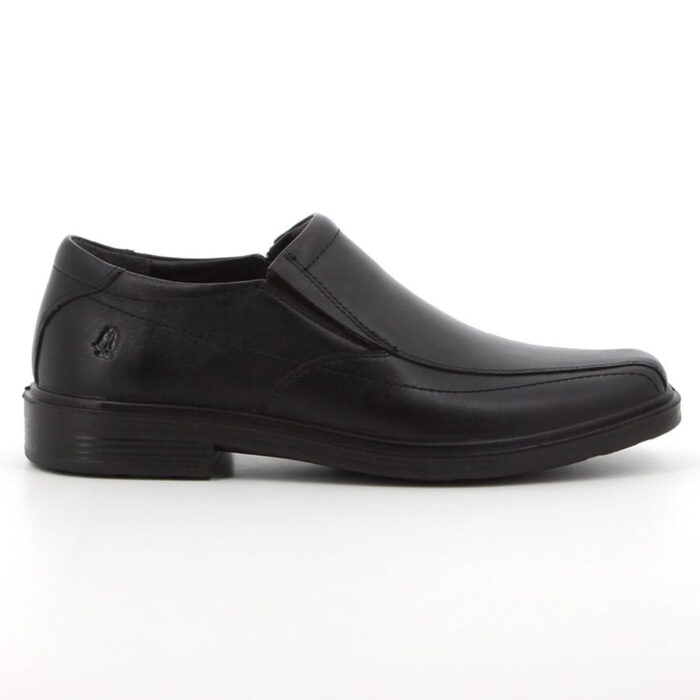 Hush Puppies Venture II Black Cow Crust Leather - Image 2