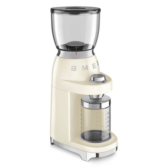 SMEG Cream Coffee Coffee Grinder CGF01CRSA - Image 3