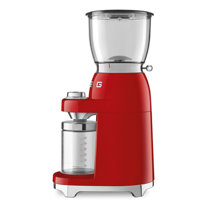 SMEG Red Coffee Coffee Grinder CGF01RDSA - Image 3