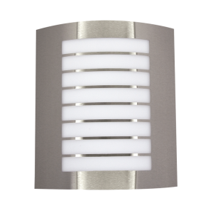 L040-e1555507455782 Outdoor Light L040 Stainless Steel with White Polycarbonate Cover - Image 1