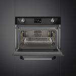 SMEG Victoria 45cm Combi Microwave Galileo Oven SO4902M1N - Image 3