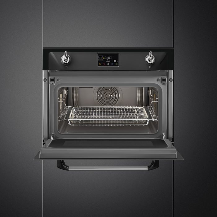 SMEG Victoria 45cm Combi Microwave Galileo Oven SO4902M1N - Image 3