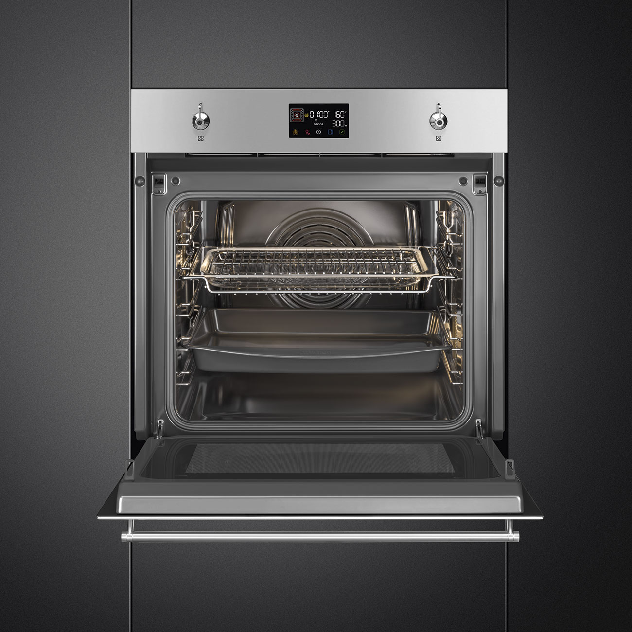 SO6302M2X_2 SMEG 60CM SpeedwaveXL Galileo Oven SO6302M2X - Image 3
