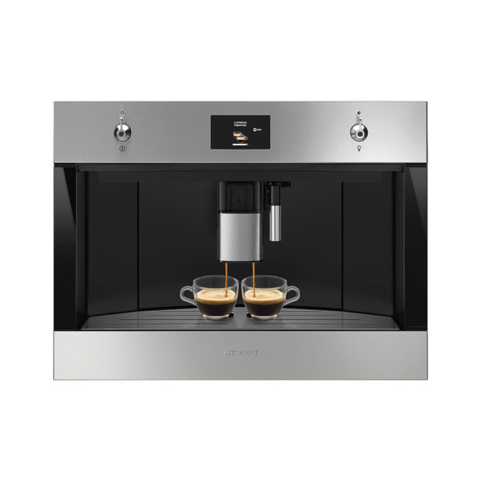 SMEG CMS4303X built-in espresso coffee machine - Image 4