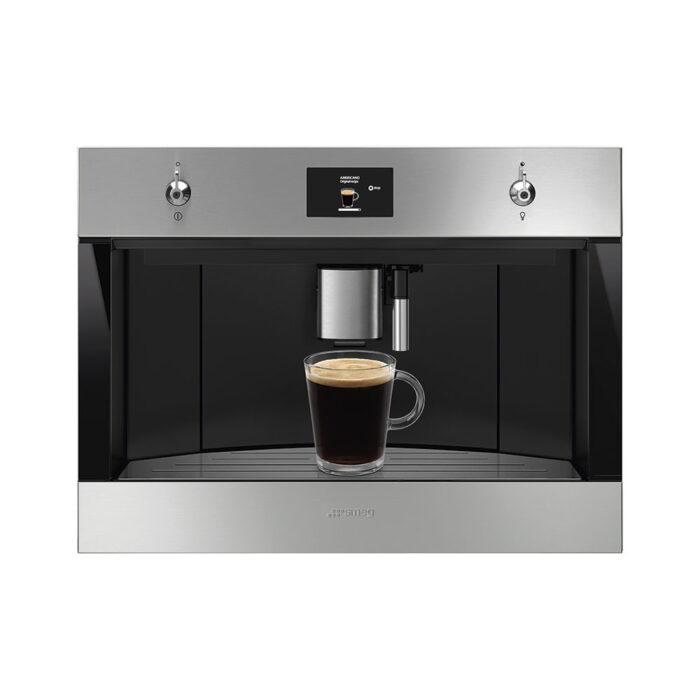 SMEG CMS4303X built-in espresso coffee machine - Image 3