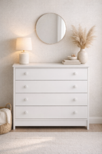 Zia - Chest of drawer 4 white