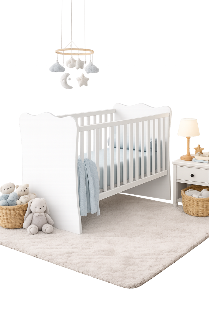 Skyla -Baby Crib white - Image 2