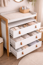 Luan -Baby Changing station - 3  Drawer - Image 2
