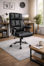 LINX Edison High Back Chair - Black