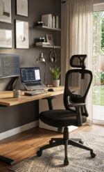 LINX HARRISON BLACK CHAIR