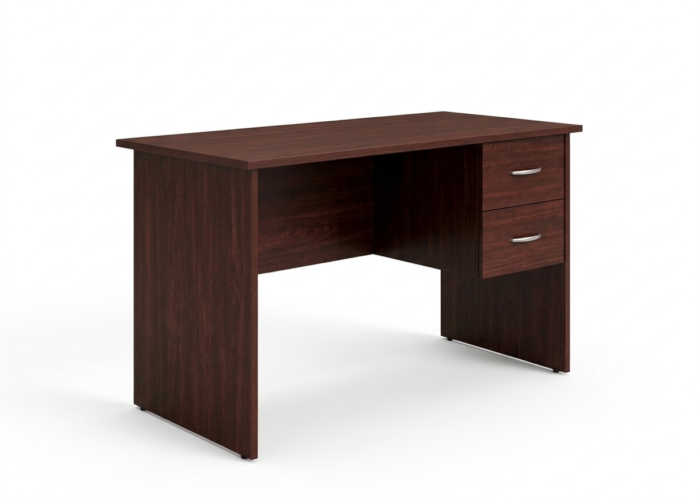 Linx Solitude 1200 Workdesk + 2 drawers  Espresso - Image 2
