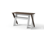 Indiana Computer study desk - K walnut/WHT - Image 2