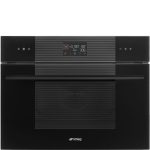 SMEG 45cm Linea Aesthetic Combi Microwave Oven SO4102M1B3