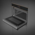 SMEG 45cm Dolce Stil Novo Combi Microwave Oven SO4604M2PNR - Image 2