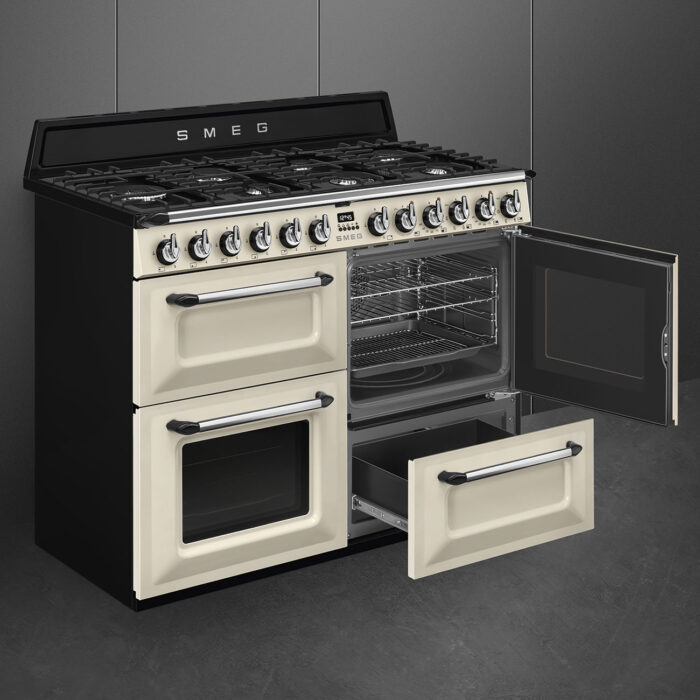 SMEG Cooker with Gas Hob 110x60 cm Victoria Aesthetic - TR4110P1 - Image 4